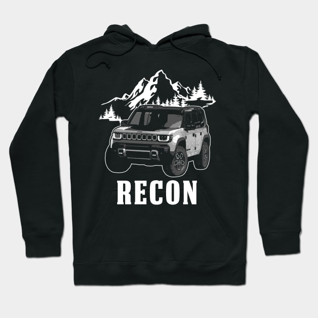 Jeep Recon jeep car name Hoodie by Madisen Harvey